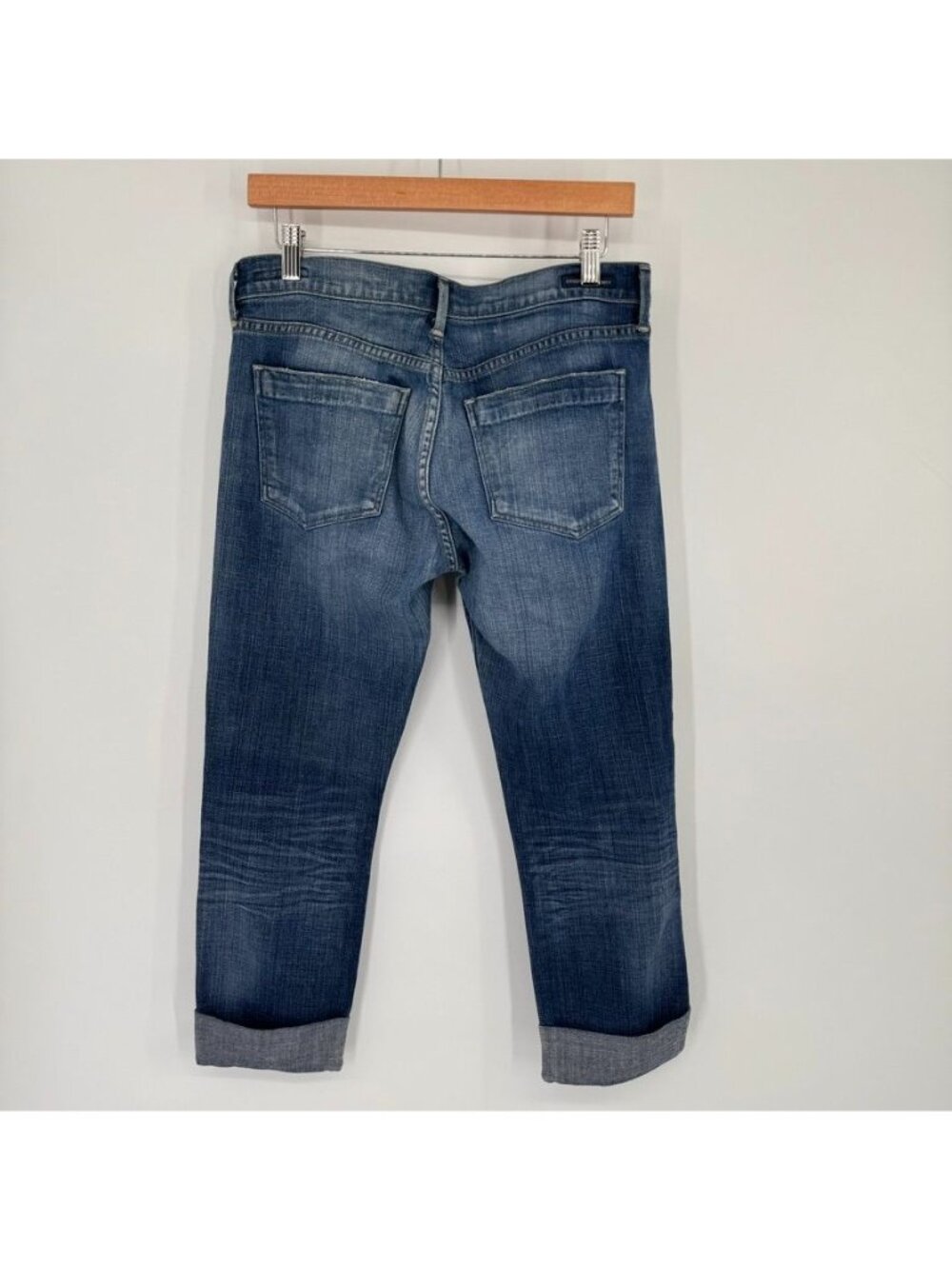 Citizens Of Humanity Womens Dani Cropped Straight Leg Jeans Size 29 Denim Blue - Picture 10 of 16